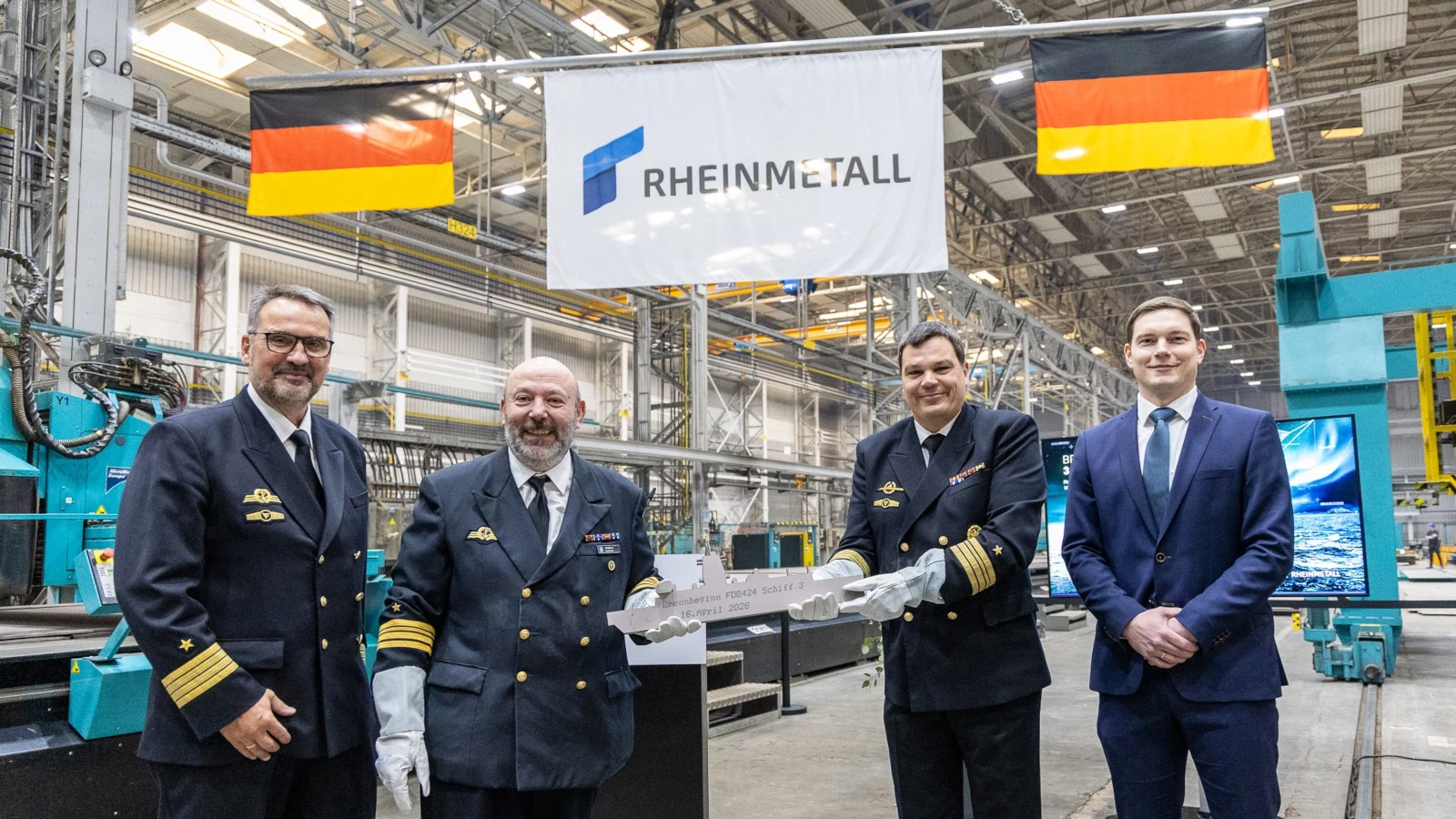 Rheinmetall Naval Systems Starts Final Class 424 Vessel Build