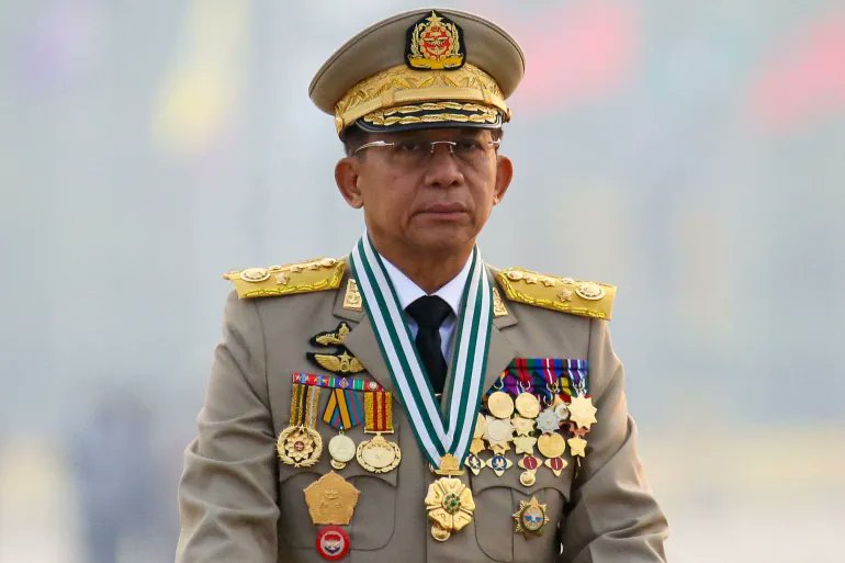 Min Aung Hlaing Dilantik Presiden Secara Rasmi