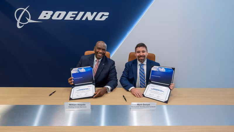 Boeing Distribution and Honeywell Sensing Solutions Sign Distribution Deal