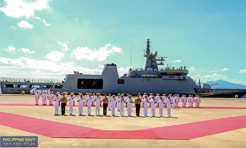Philippine Navy Welcomes Future BRP Rajah Lakandula in Subic Bay
