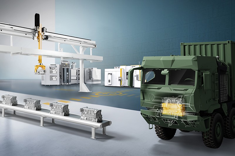 Liebherr Showcases Strategic Military Technologies