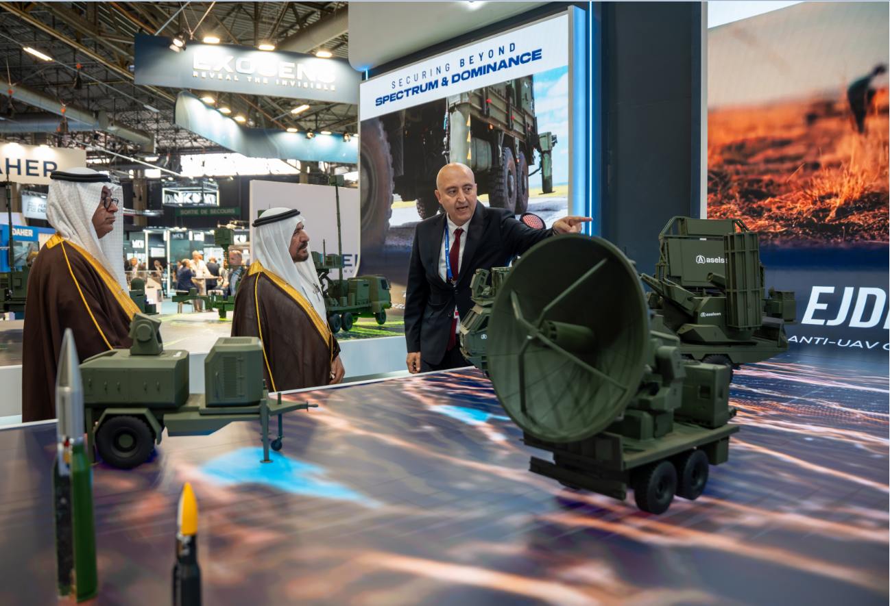 ASELSAN Demonstrates DRONEDEF and EW Capabilities