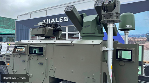 Thales unveils RapidStriker Counter-Drone System