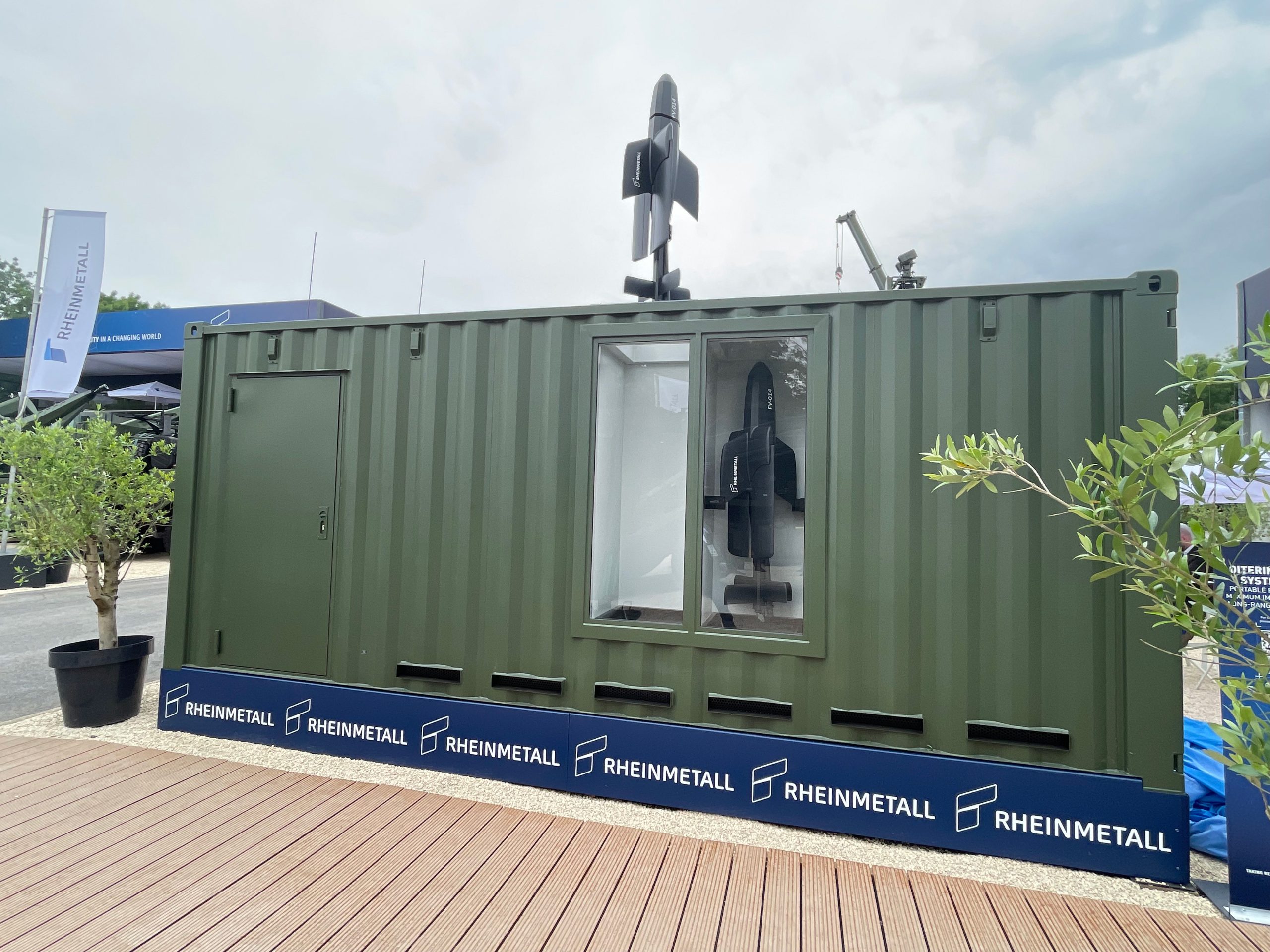 Rheinmetall Introduces CML Multi Launcher for FV-014 Loitering Munition