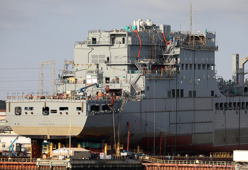 U.S. Navy Accepts Delivery of Fleet Replenishment Oiler USNS Sojourner Truth