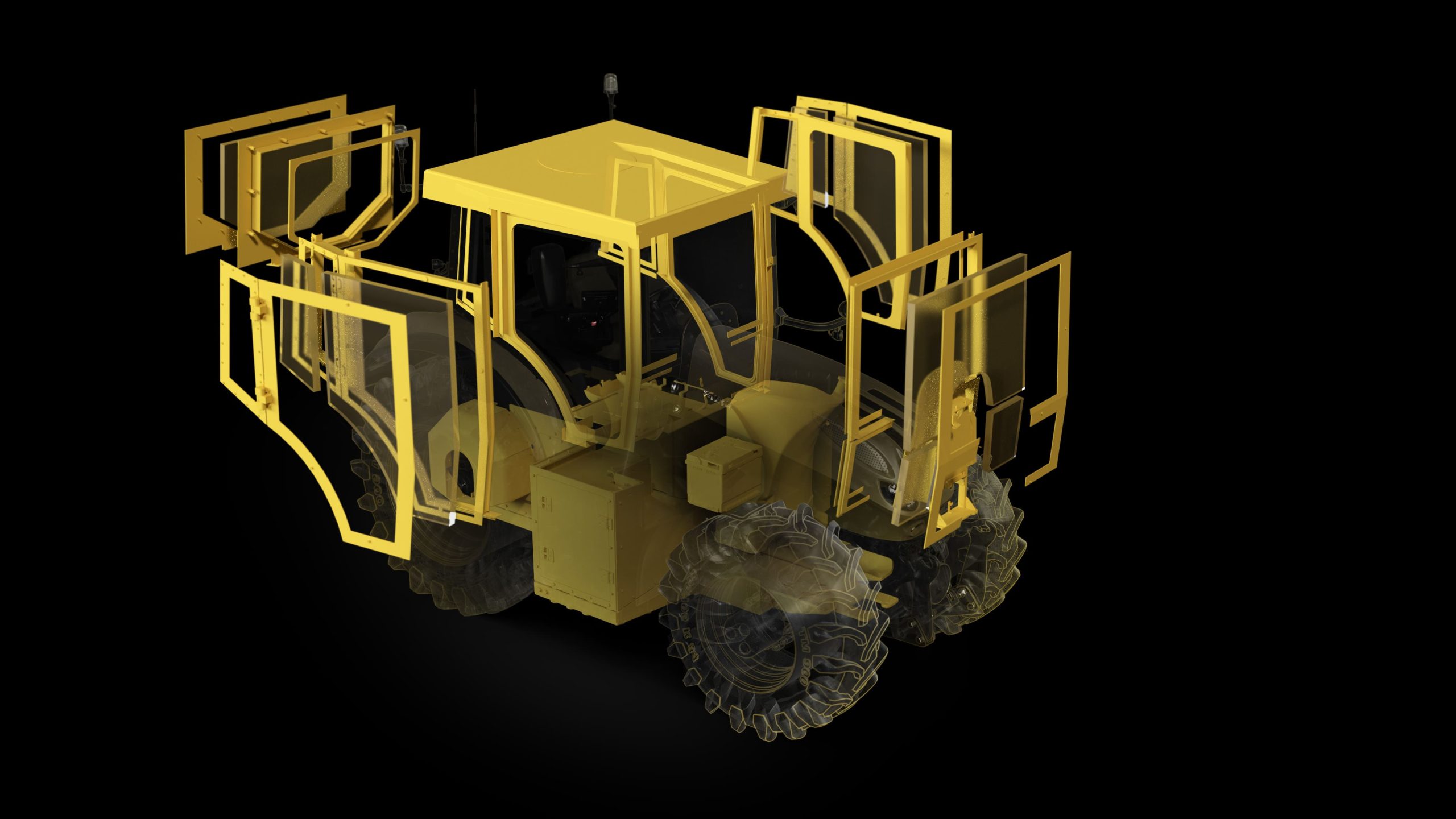 STEYR Dedah Konsep Traktor Berperisai di Eurosatory