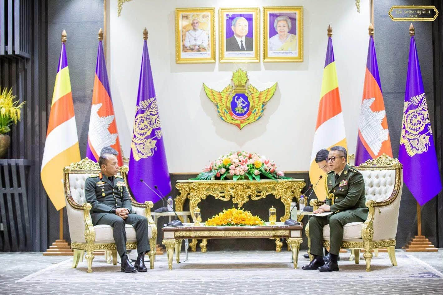 Malaysia Cambodia Deepen Security Bilateral Ties