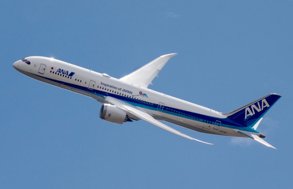 Japan's All Nippon Airways Boeing_787_N1015B_ANA_Airlines_