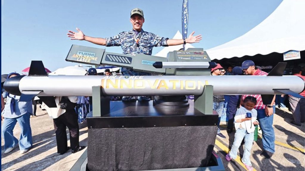 Sistem Laser Antidron TUDM Birdie-X Dilancarkan di Malaysia