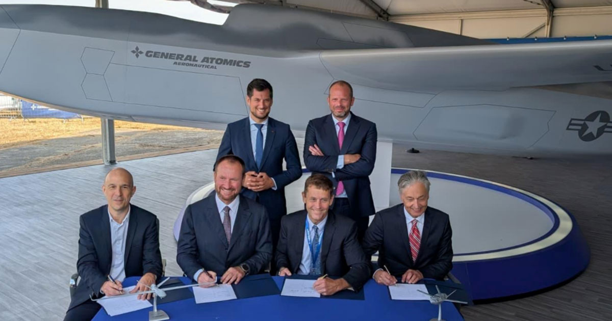 GA-ASI, Thales, Octave and dotOcean Sign MOU