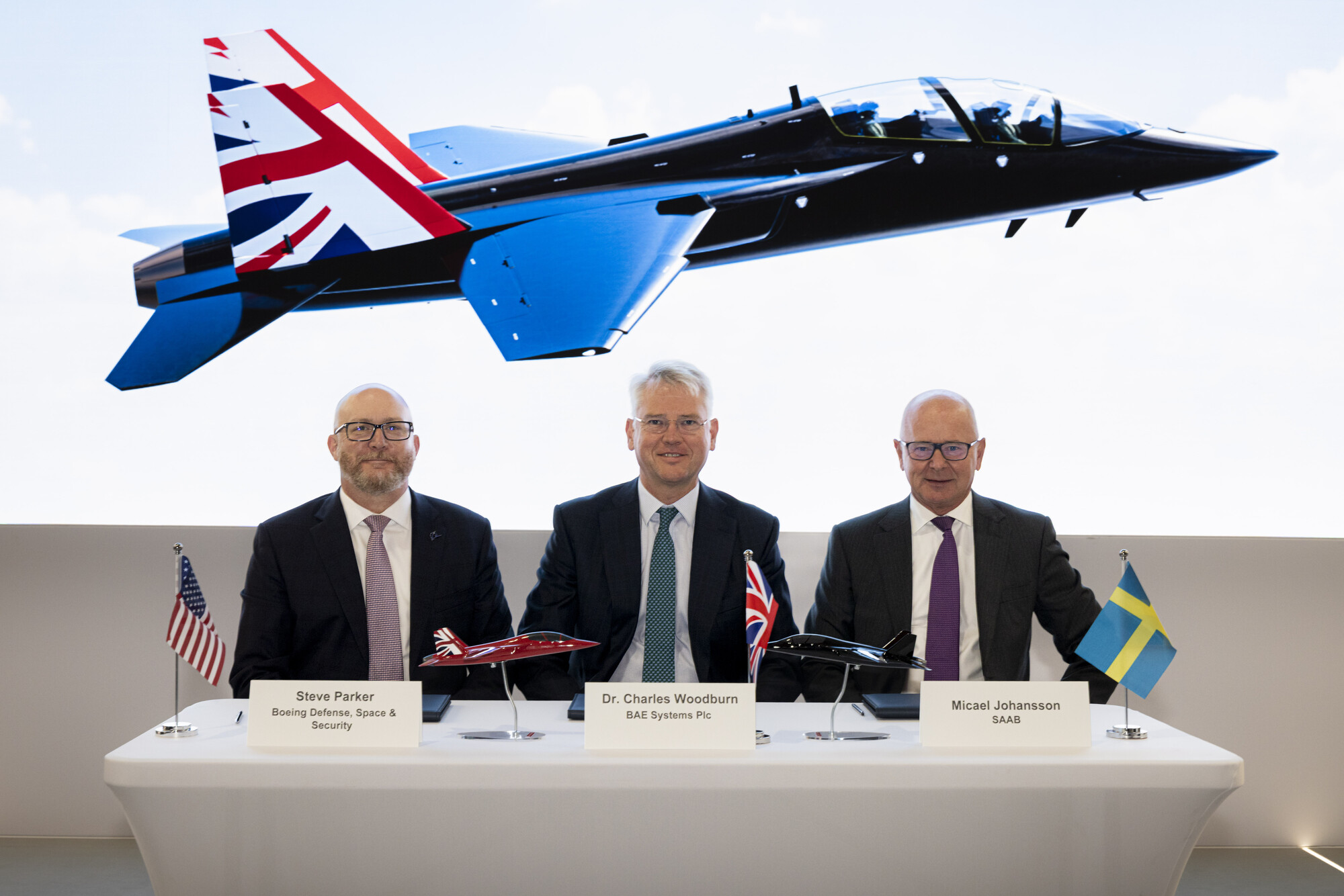 BAE Boeing Saab Commit UK T-7 Assembly