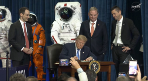 Trump Signs Executive Order To Develop US Space Academy