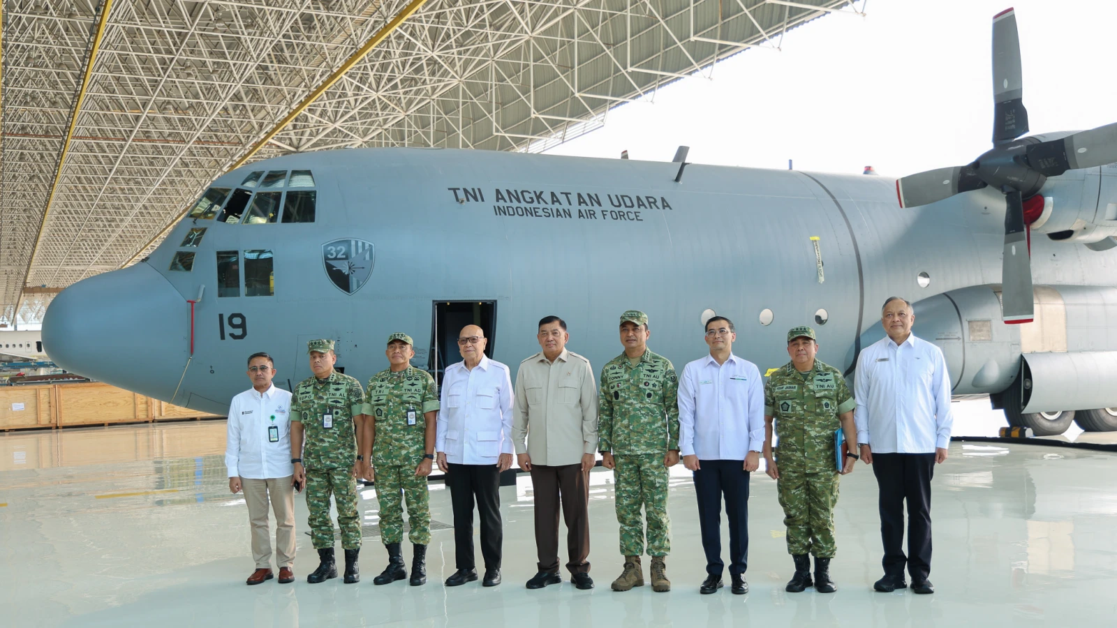 GMF Rampungkan Modernisasi C-130H TNI AU