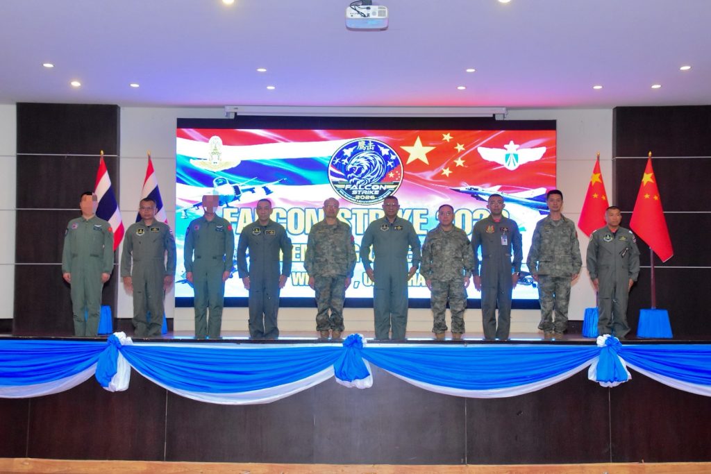 China and Thailand Launch Falcon Strike 2026