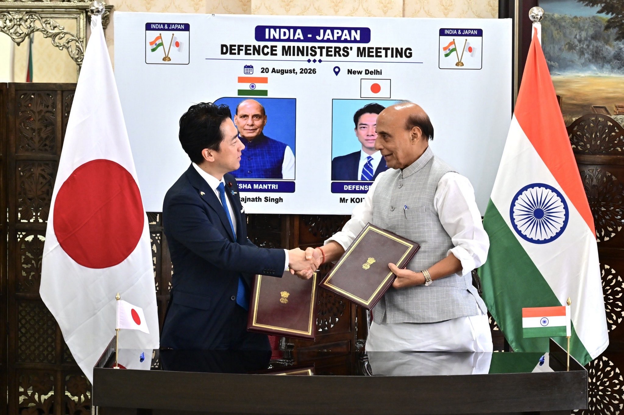 India dan Jepun Perkemas Kerjasama Pertahanan