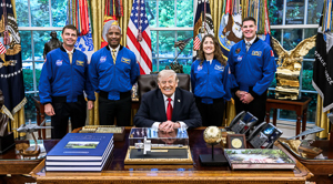 Trump To Award Artemis II Crew Congressional Space Medal Of Honor