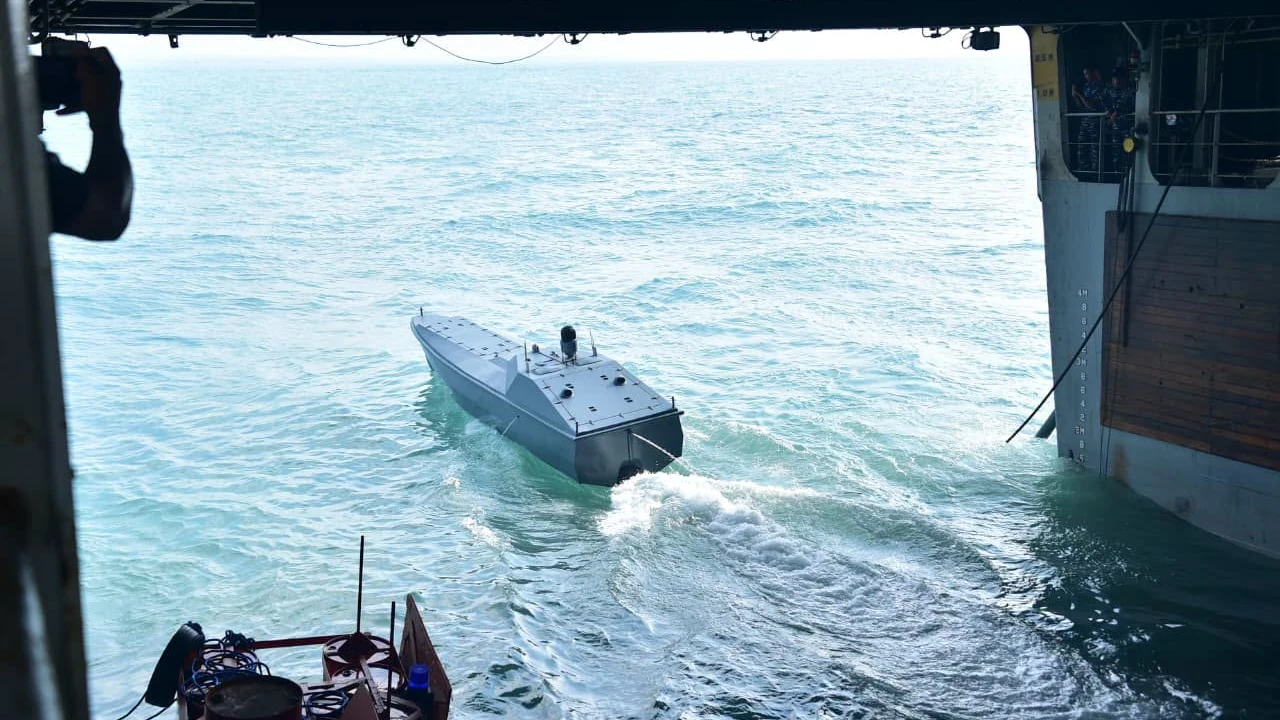 Indonesian Navy Showcases PT PAL-Built USV in Exercise 