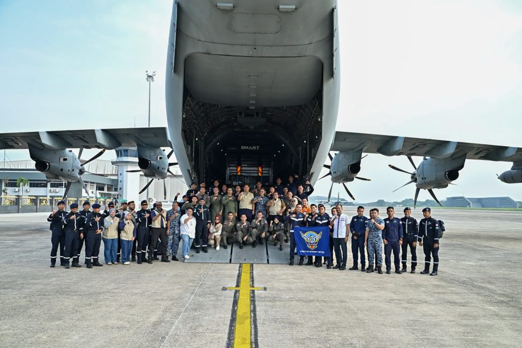 RMAF A400M Deploys SMART To Nepal