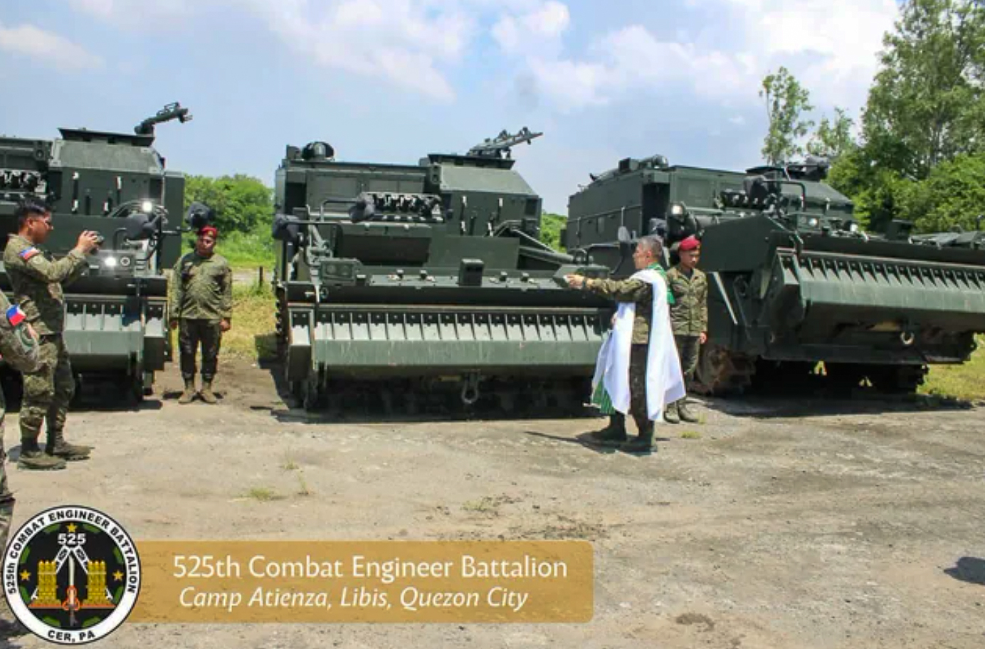 Philippine Army, Tumanggap Ng Anim Na Kunduz Combat Engineering Vehicle Mula Turkey