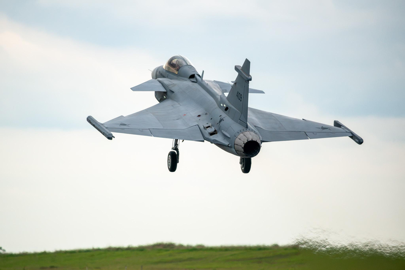 Maiden Flight for First Gripen E Produced in Brazil by Embraer