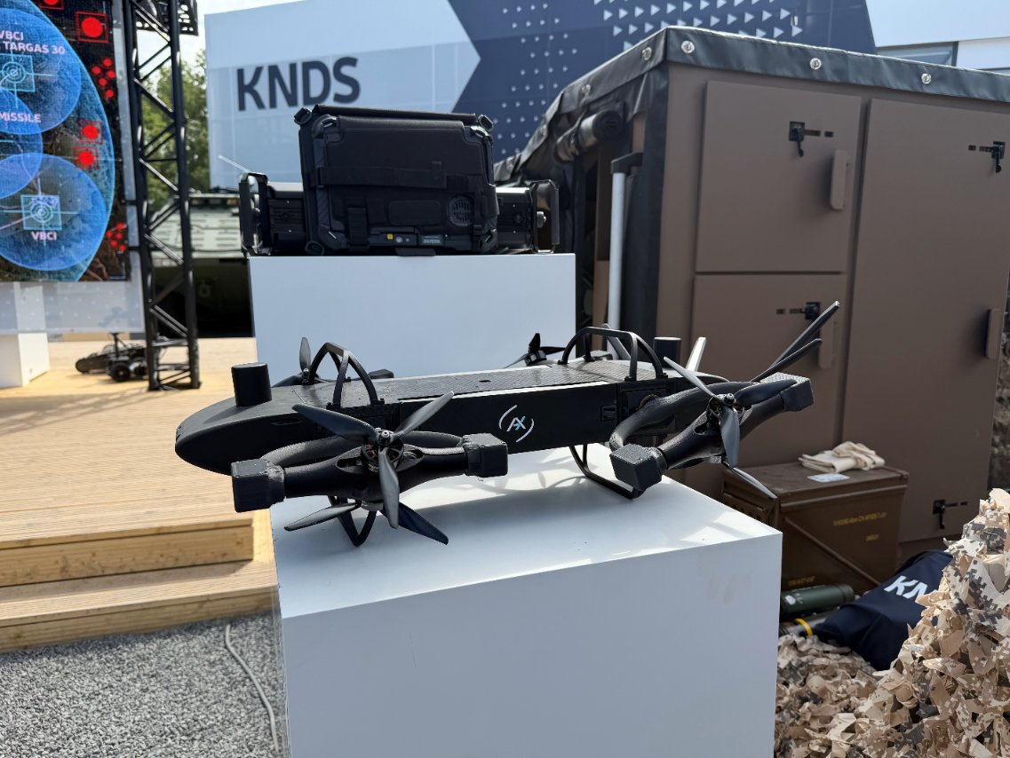 KNDS and AERIX SYSTEMS Form Drone Interception Alliance