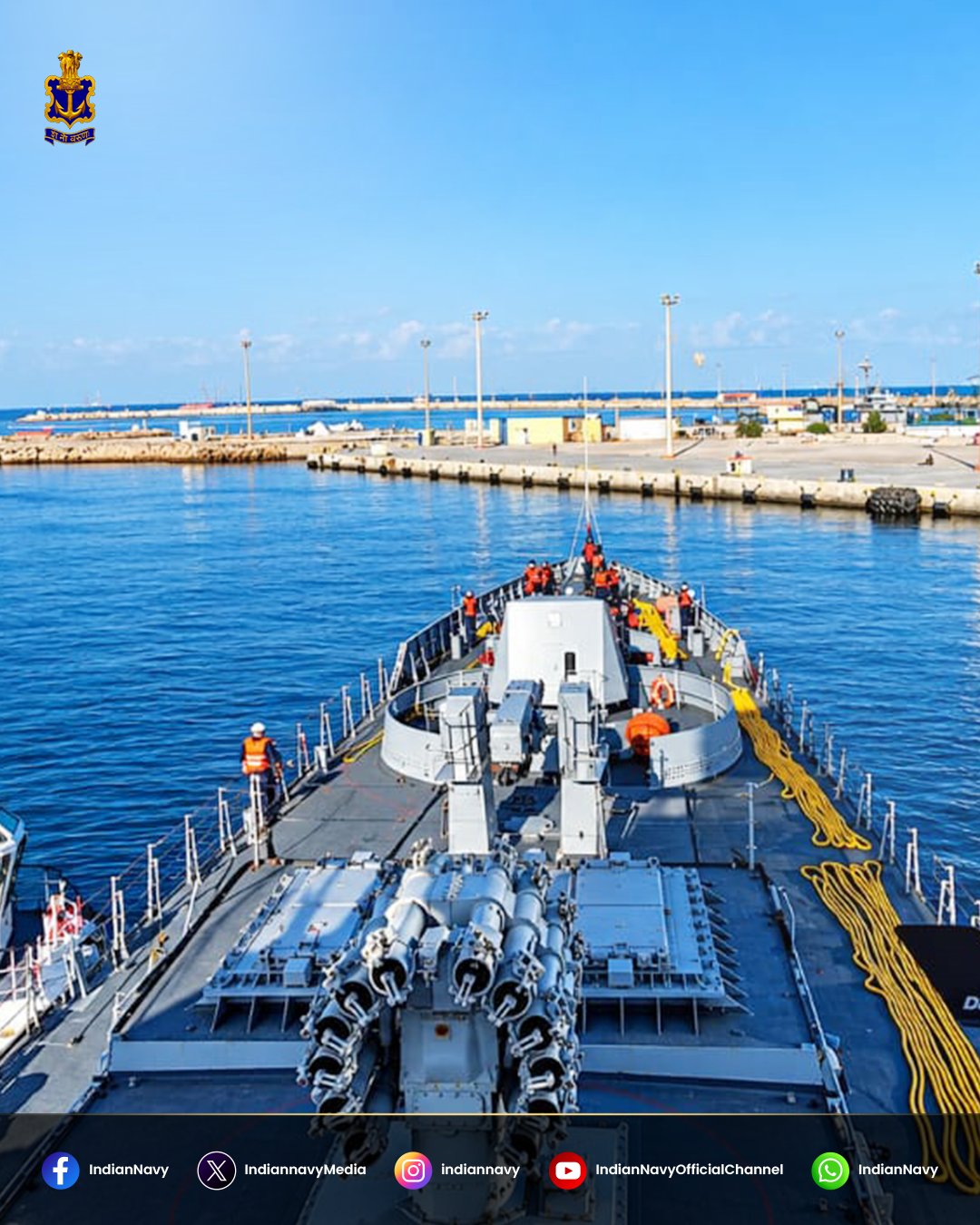 Anggota Tentera Laut India Ditahan Isu Perisikan