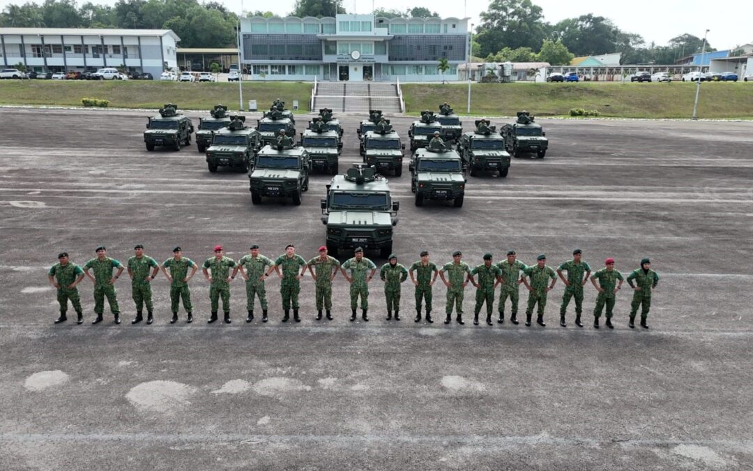 Brunei Terima 16 Kenderaan Taktikal Cendana Auto