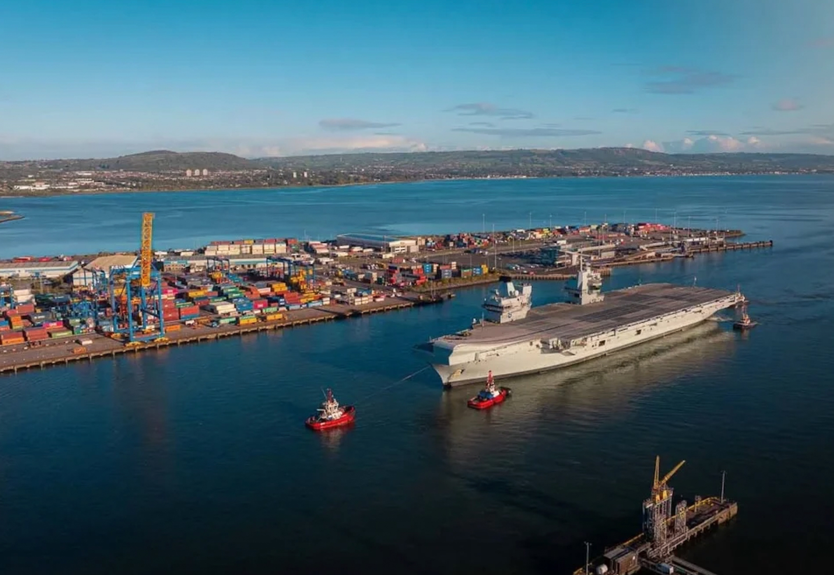 HMS Queen Elizabeth Resumes Helicopter Operations Ahead Of NATO Role